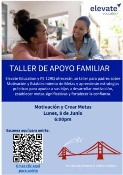Elevate Education Parent workshop